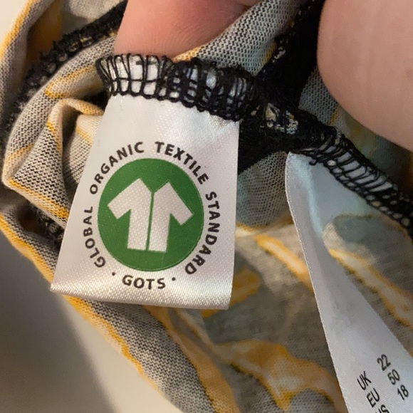 Asos Curve Tiger Print Peplum Tank Top - Picture 4 of 8